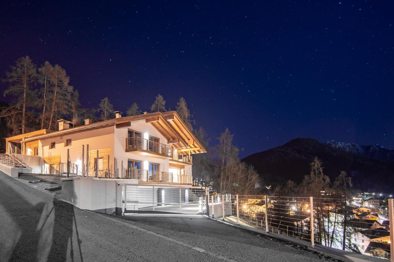 Chalet Schwarzhorn Appartement Varena Buitenkant foto